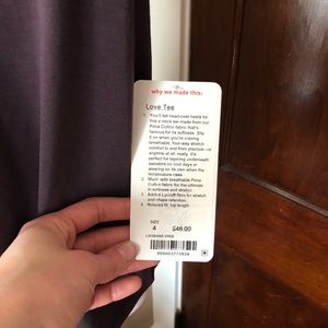 lululemon athletica Tops - Lululemon Love Tee 4 lululemon athletica Tops - Lululemon Love Tee 4